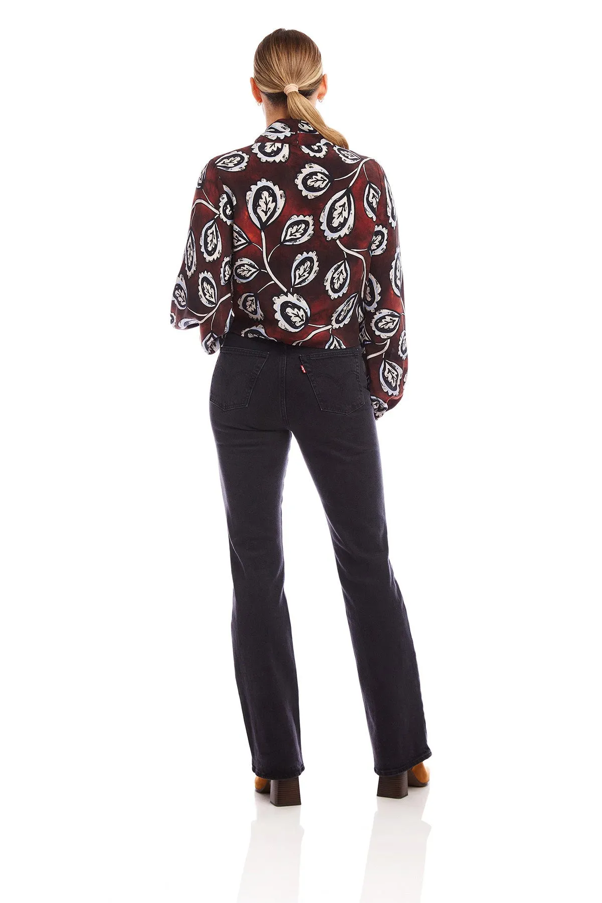 Scarlet Tie Front Top sold by French Cuff product image thumbnail 4