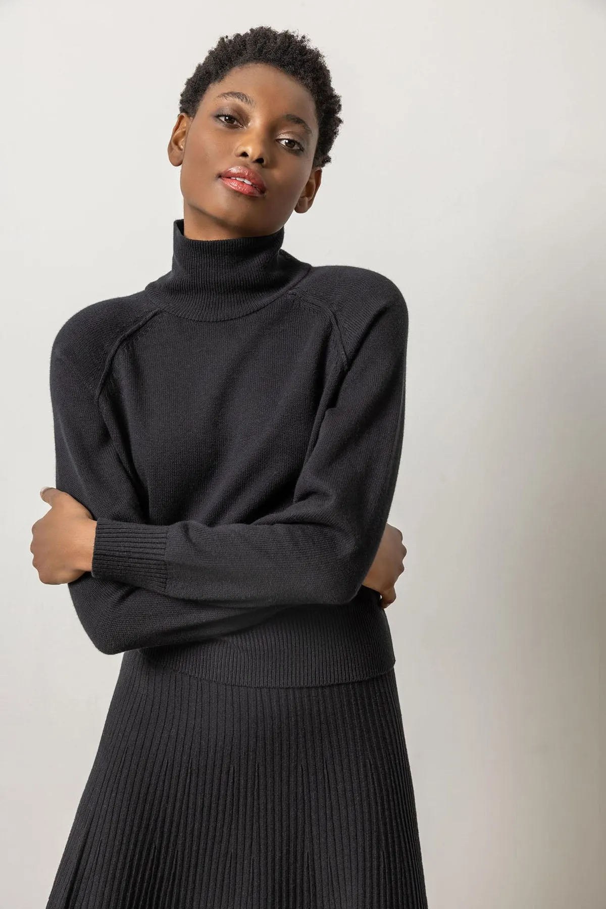 Raglan Turtleneck Sweater sold by French Cuff product image thumbnail 2