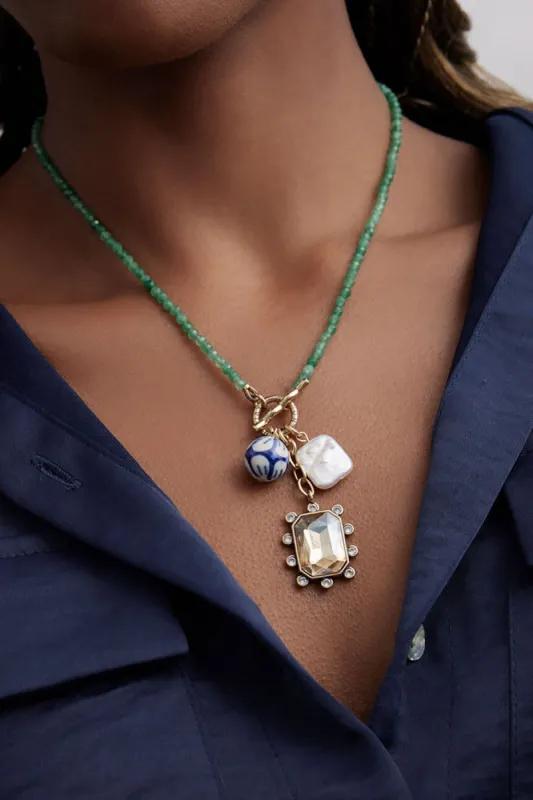 Delancey Charm Necklace sold by French Cuff