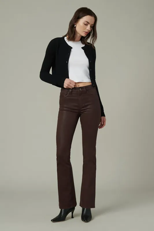 The Hi Honey Bootcut Coated (32") sold by French Cuff