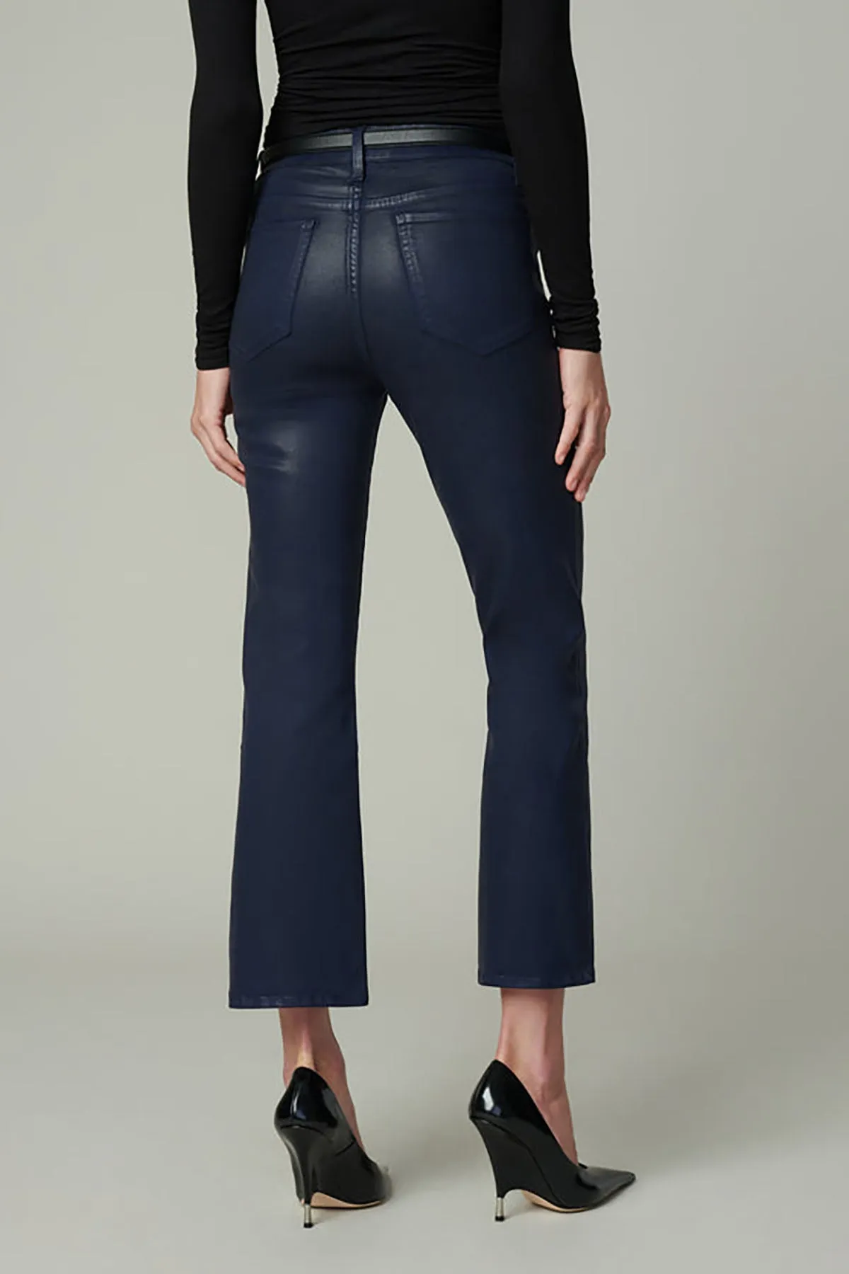 The Callie Coated Cropped Bootcut sold by French Cuff product image thumbnail 4