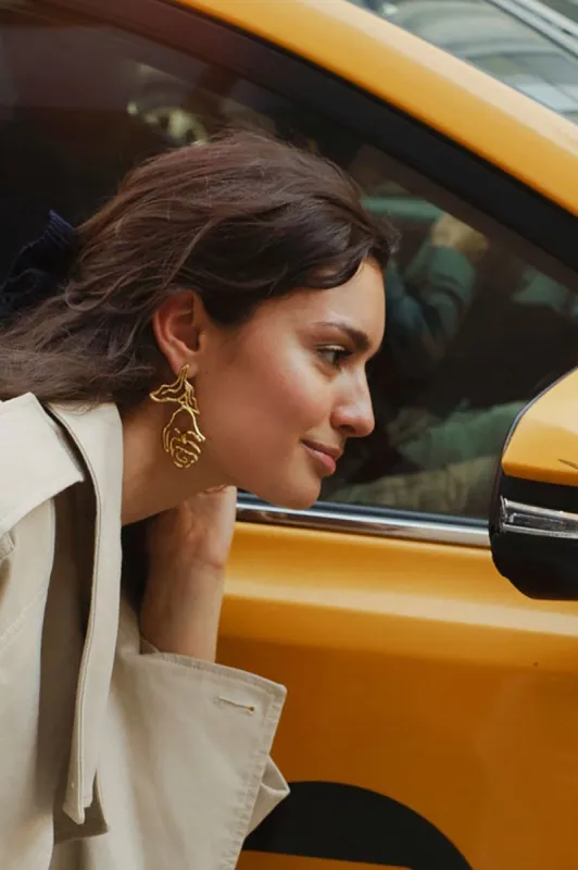 Rosa Earrings sold by French Cuff