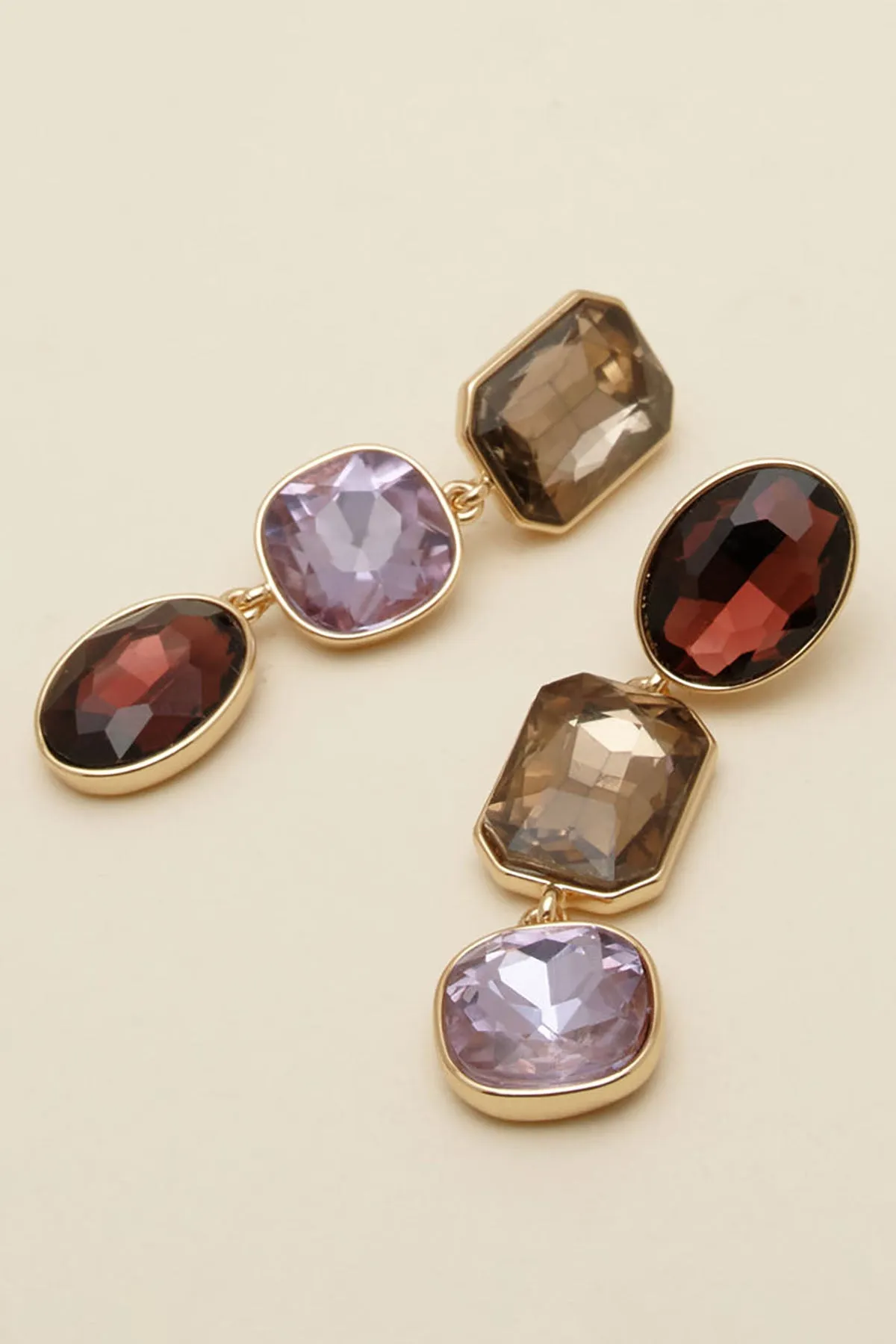 Greenwich Triple Drop Earrings sold by French Cuff