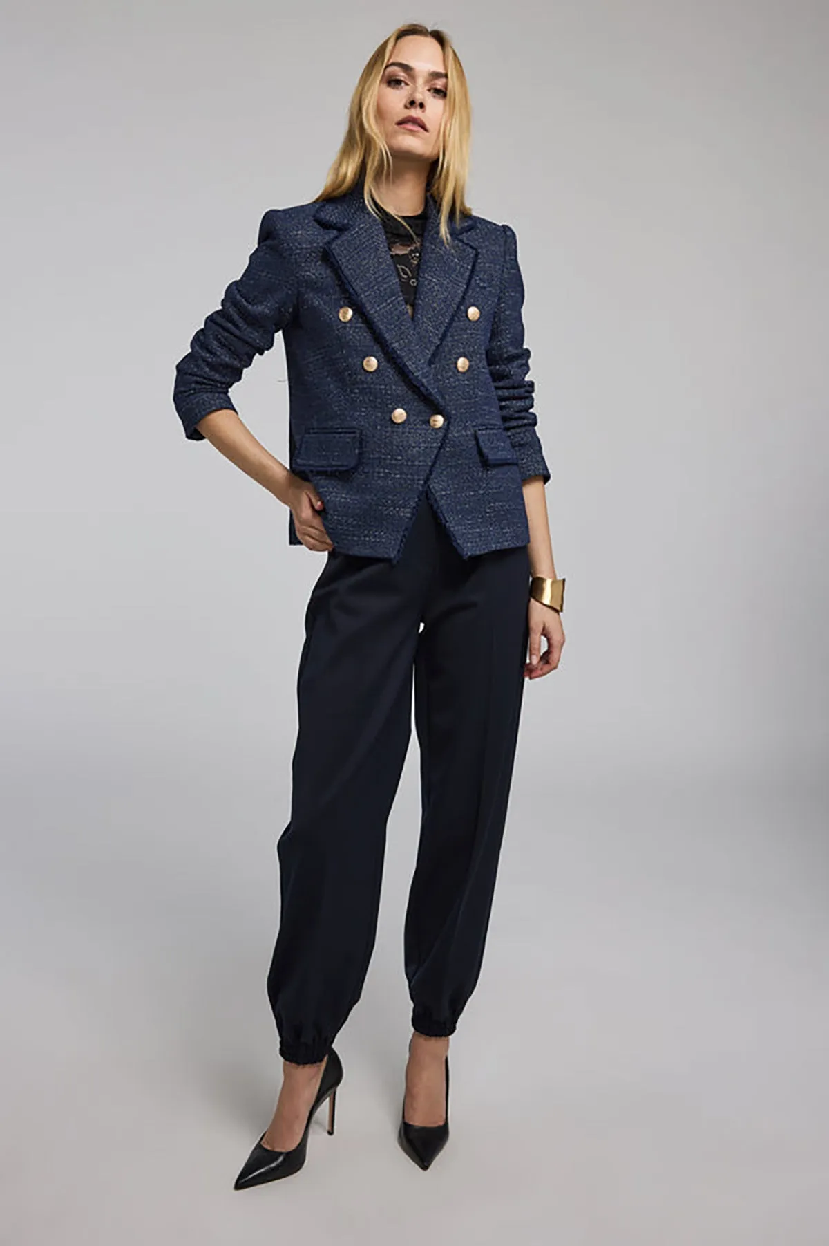 Eliza Tweed Blazer sold by French Cuff product image thumbnail 3