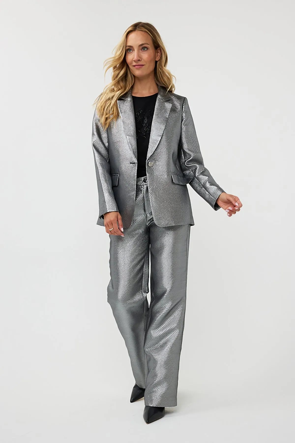 Metallic Blazer sold by French Cuff product image thumbnail 2
