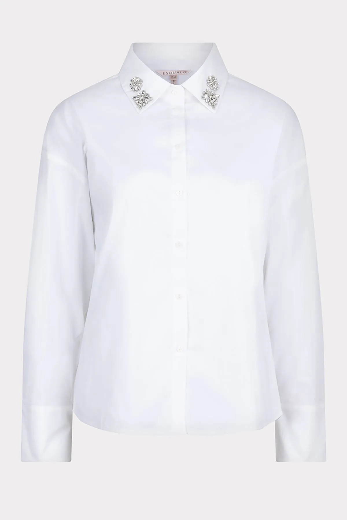 Broche Poplin Blouse sold by French Cuff product image thumbnail 4