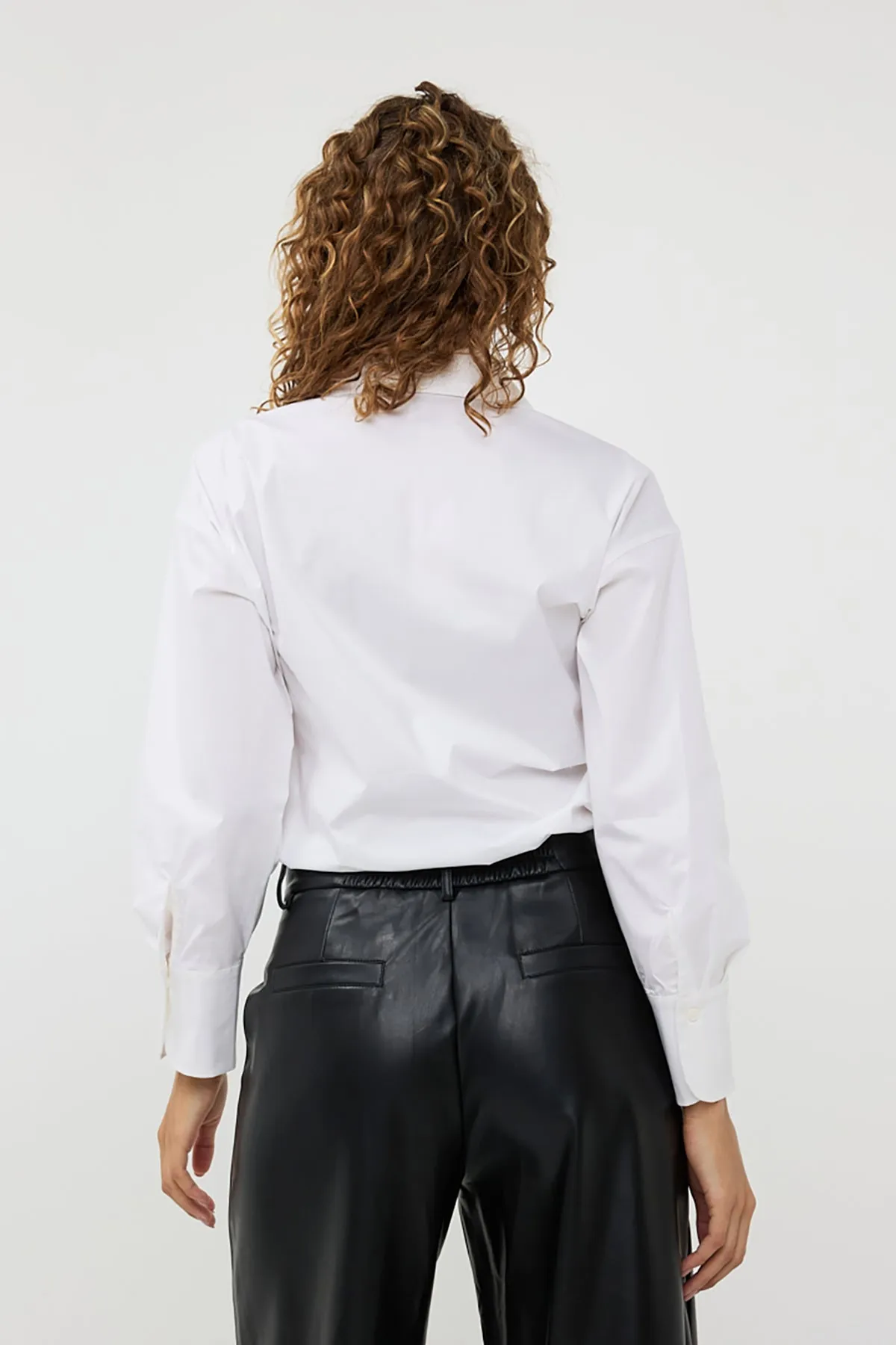 Broche Poplin Blouse sold by French Cuff product image thumbnail 3