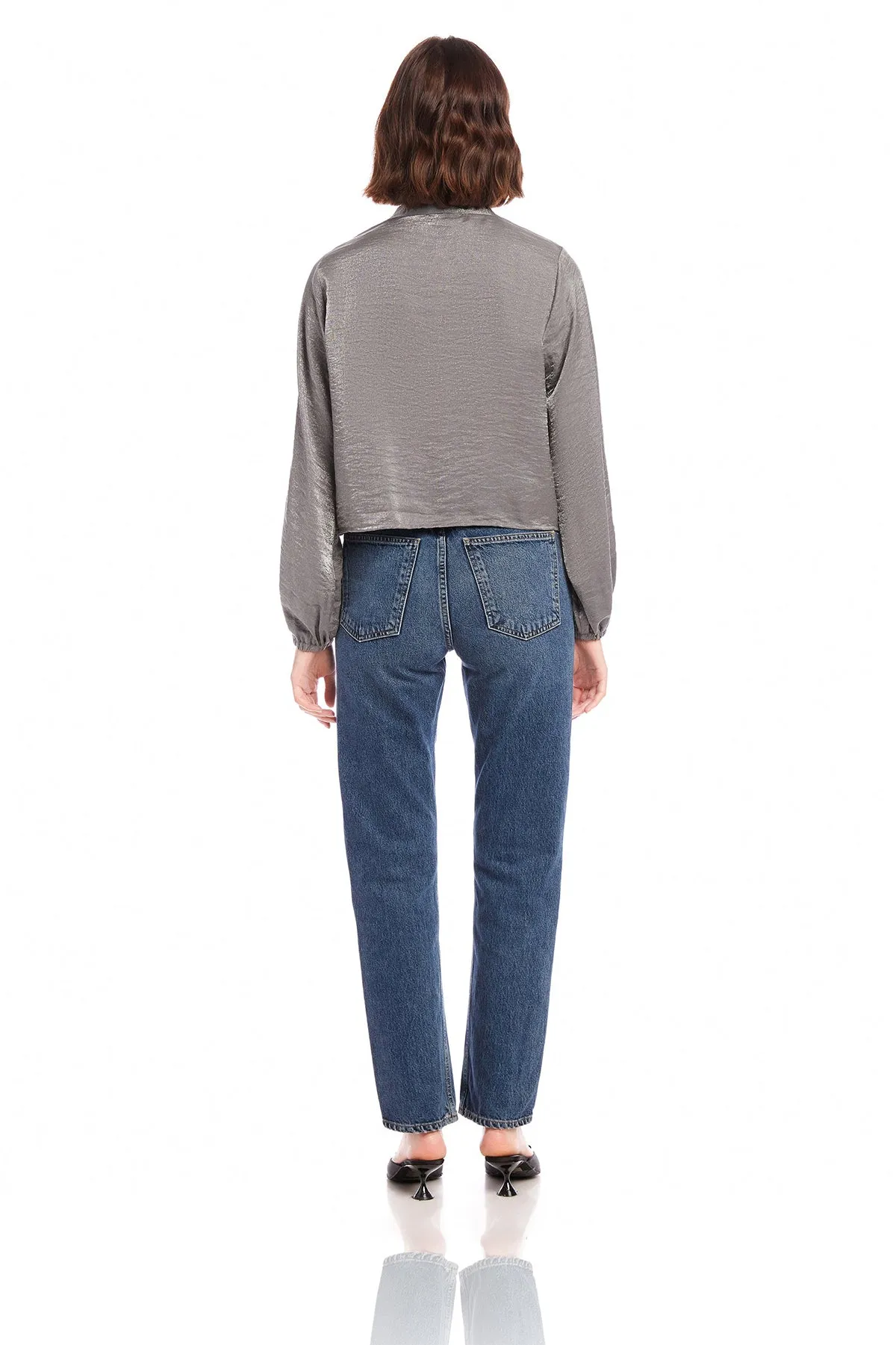 Scarlet Tie Front Top sold by French Cuff product image thumbnail 4