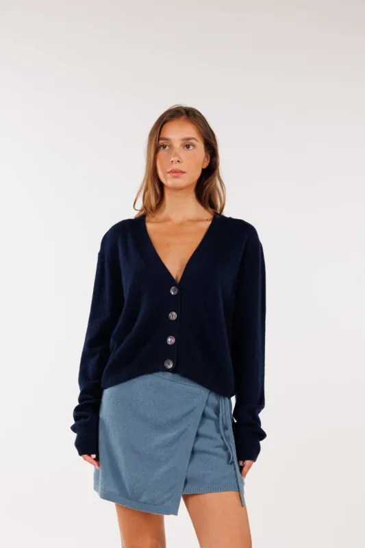 Acai Fitted Cardi sold by French Cuff