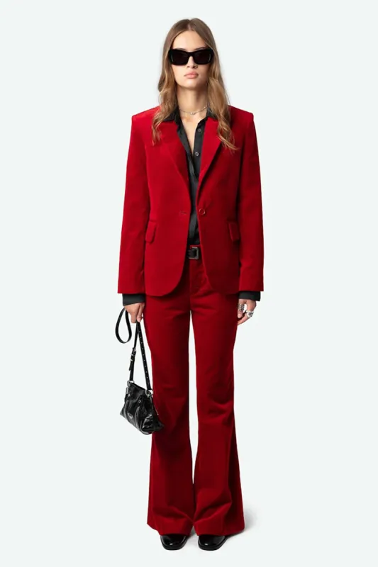 Vavy Velvet Blazer sold by French Cuff