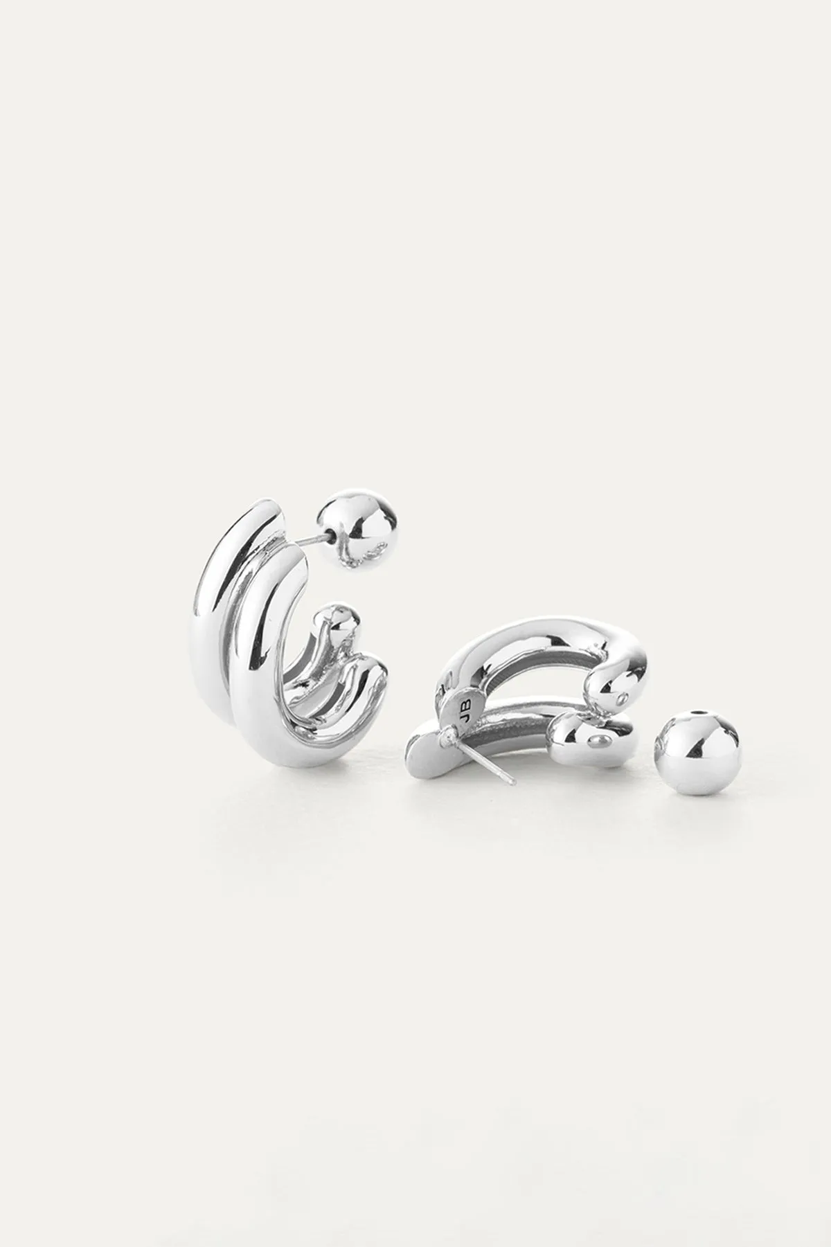 Florence Earrings, Silver sold by French Cuff