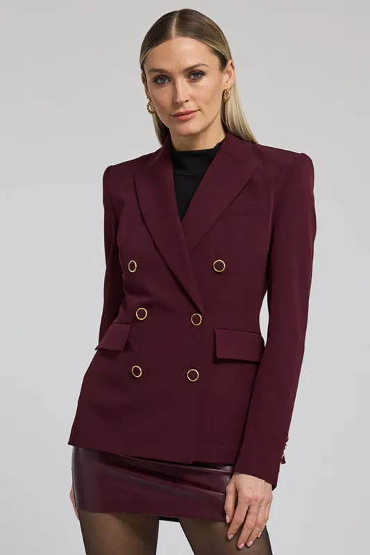 Arielle Crepe Blazer sold by French Cuff