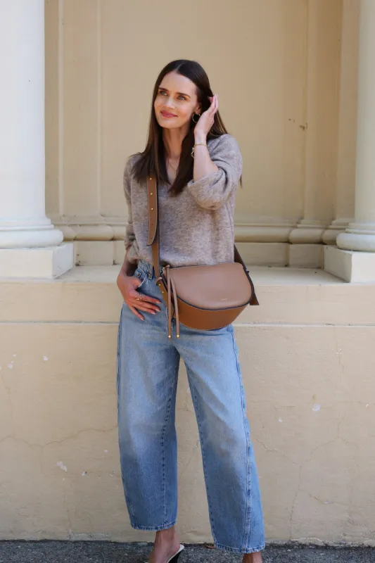Elara Convertible Bag, Leather sold by French Cuff