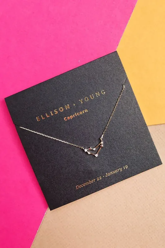 Zodiac Collection Necklace, Capricorn sold by French Cuff