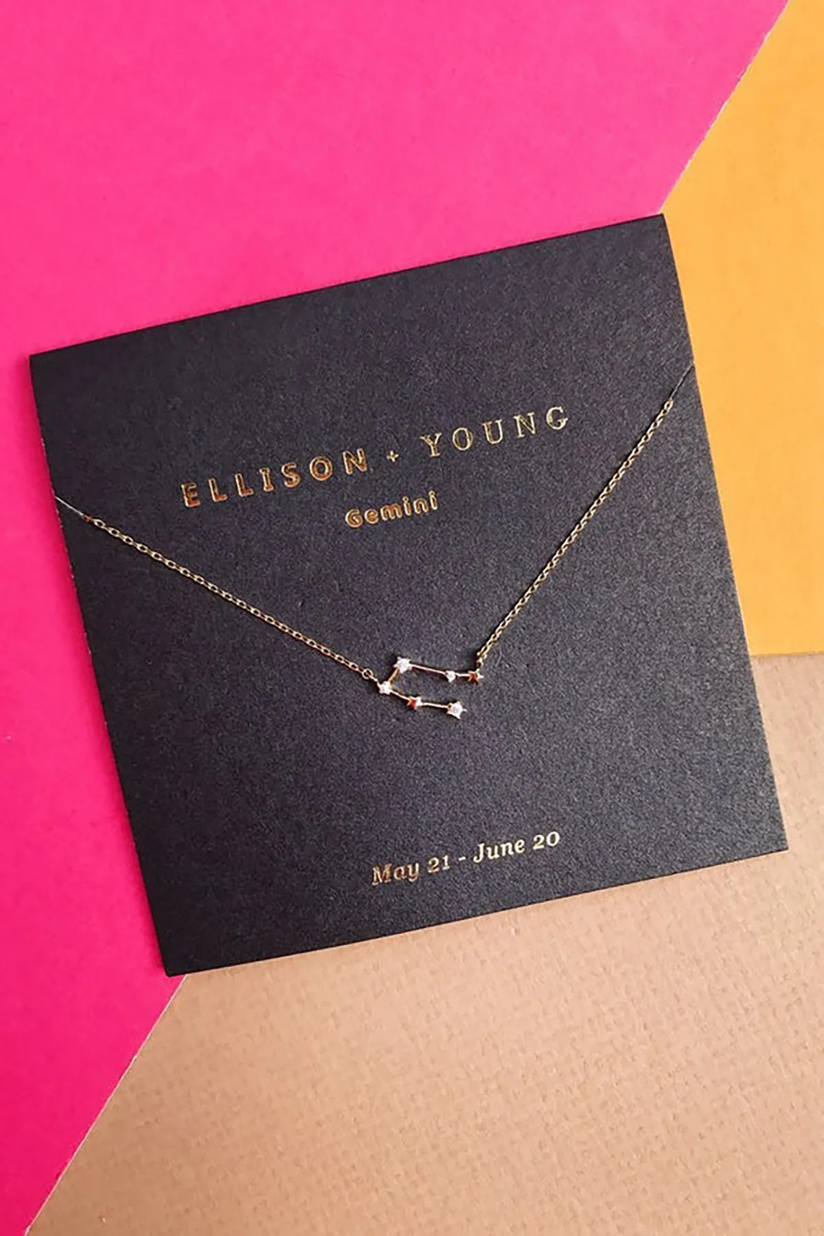 Zodiac Collection Necklace, Gemini sold by French Cuff