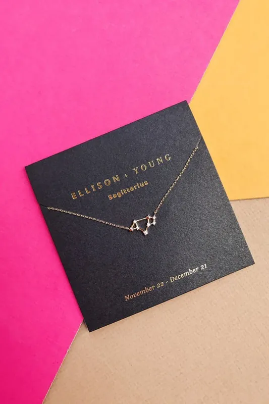 Zodiac Collection Necklace, Sagittarius sold by French Cuff
