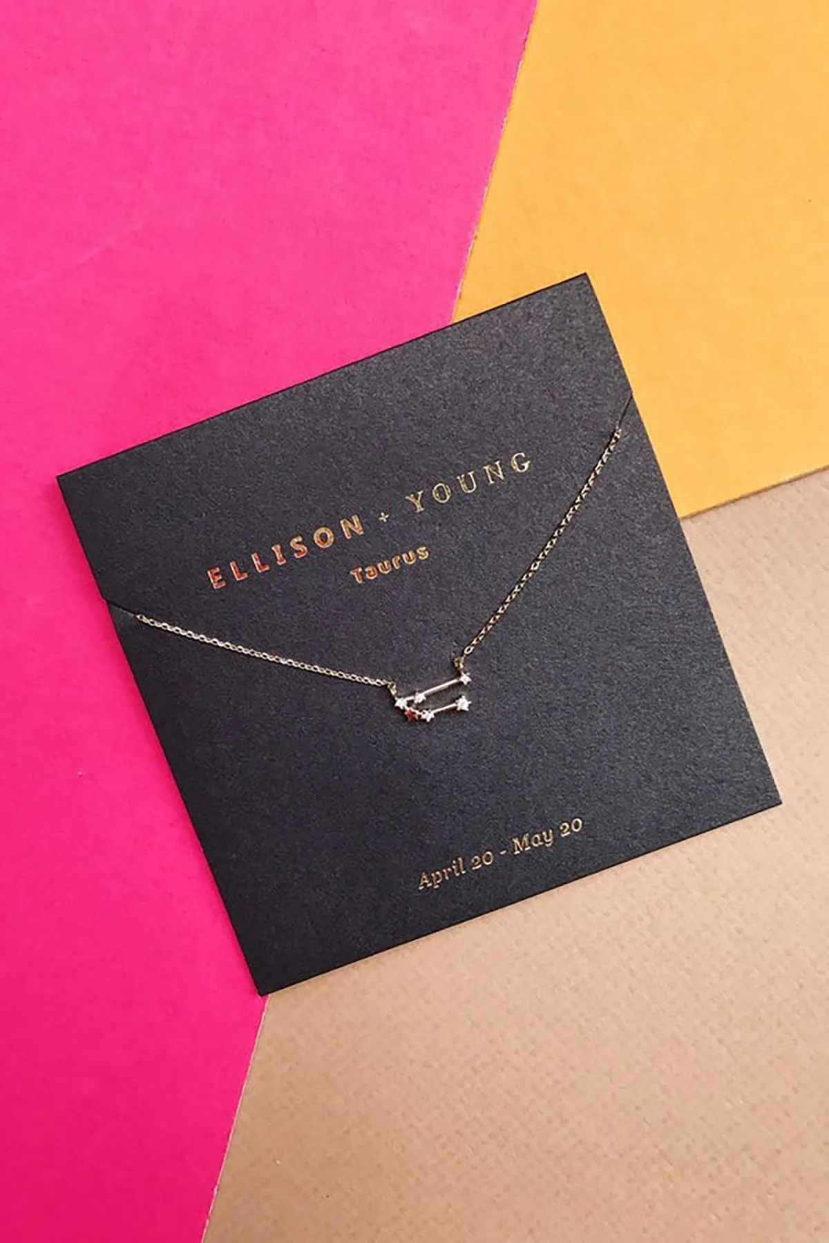 Zodiac Collection Necklace, Taurus sold by French Cuff