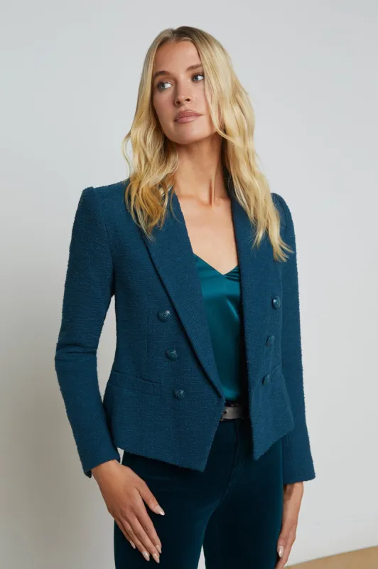 Brooke Double Breasted Crop Blazer sold by French Cuff