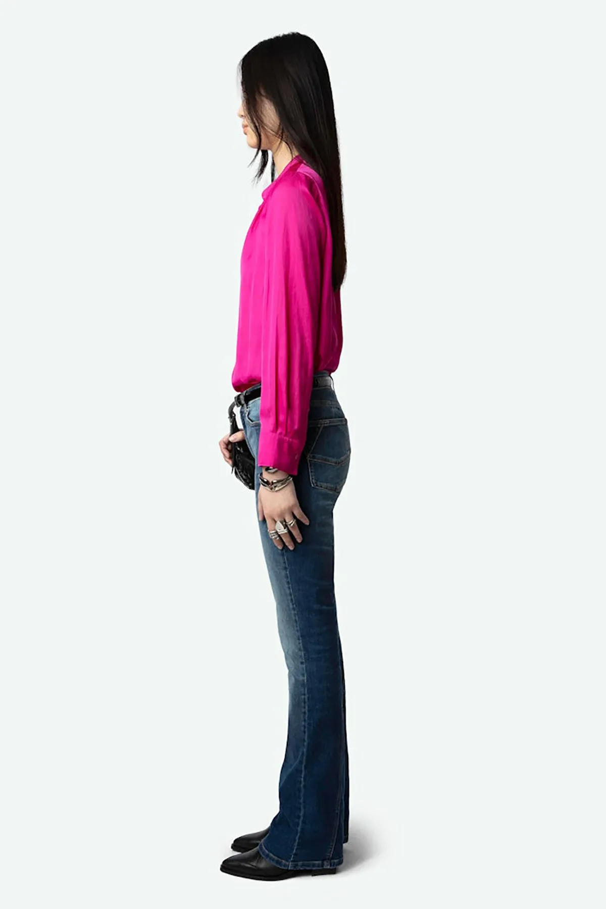 Tink Satin Blouse sold by French Cuff product image thumbnail 2