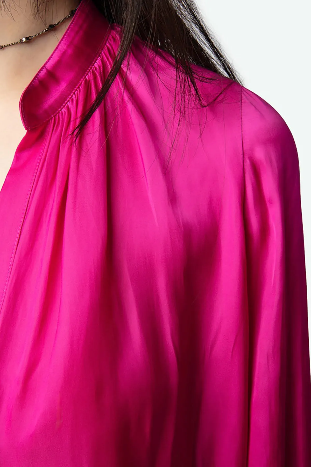 Tink Satin Blouse sold by French Cuff product image thumbnail 4