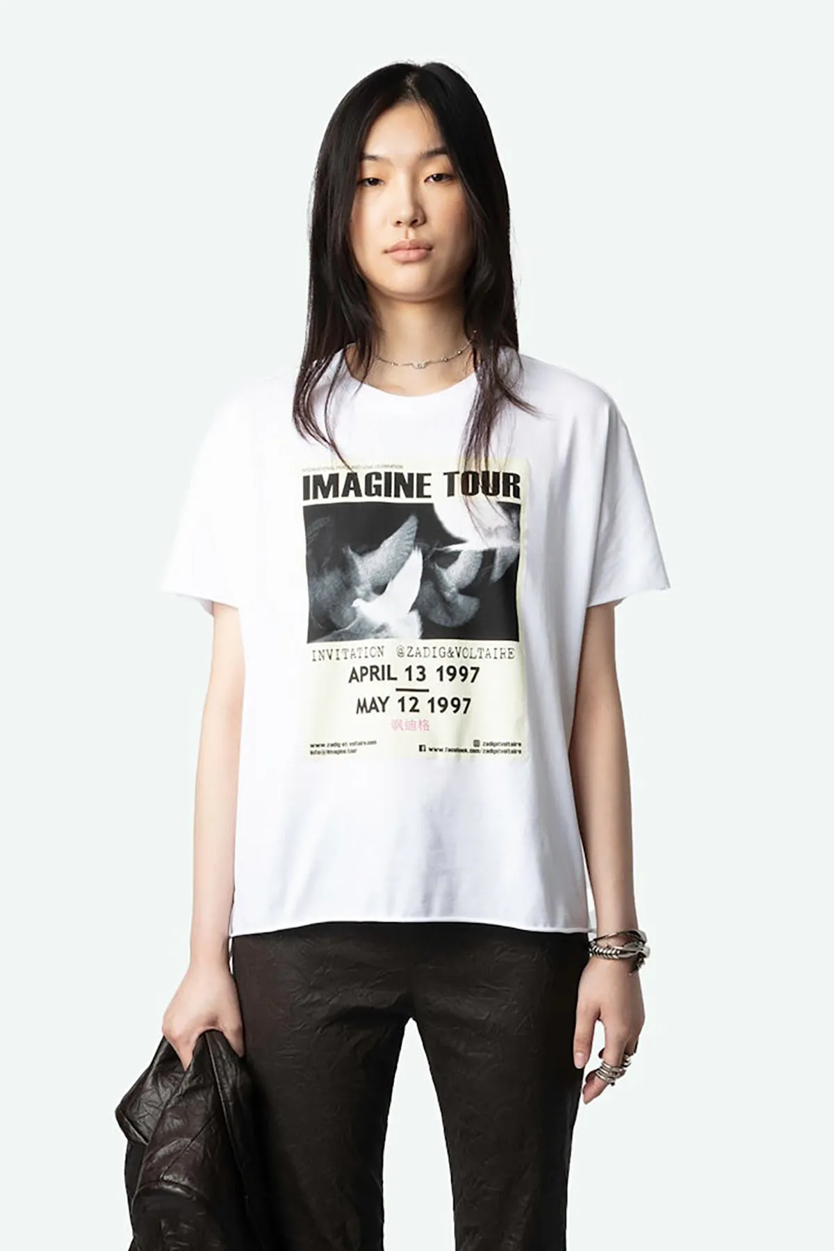 Tommer HC Concert Imagine Tour Tee sold by French Cuff product image thumbnail 2