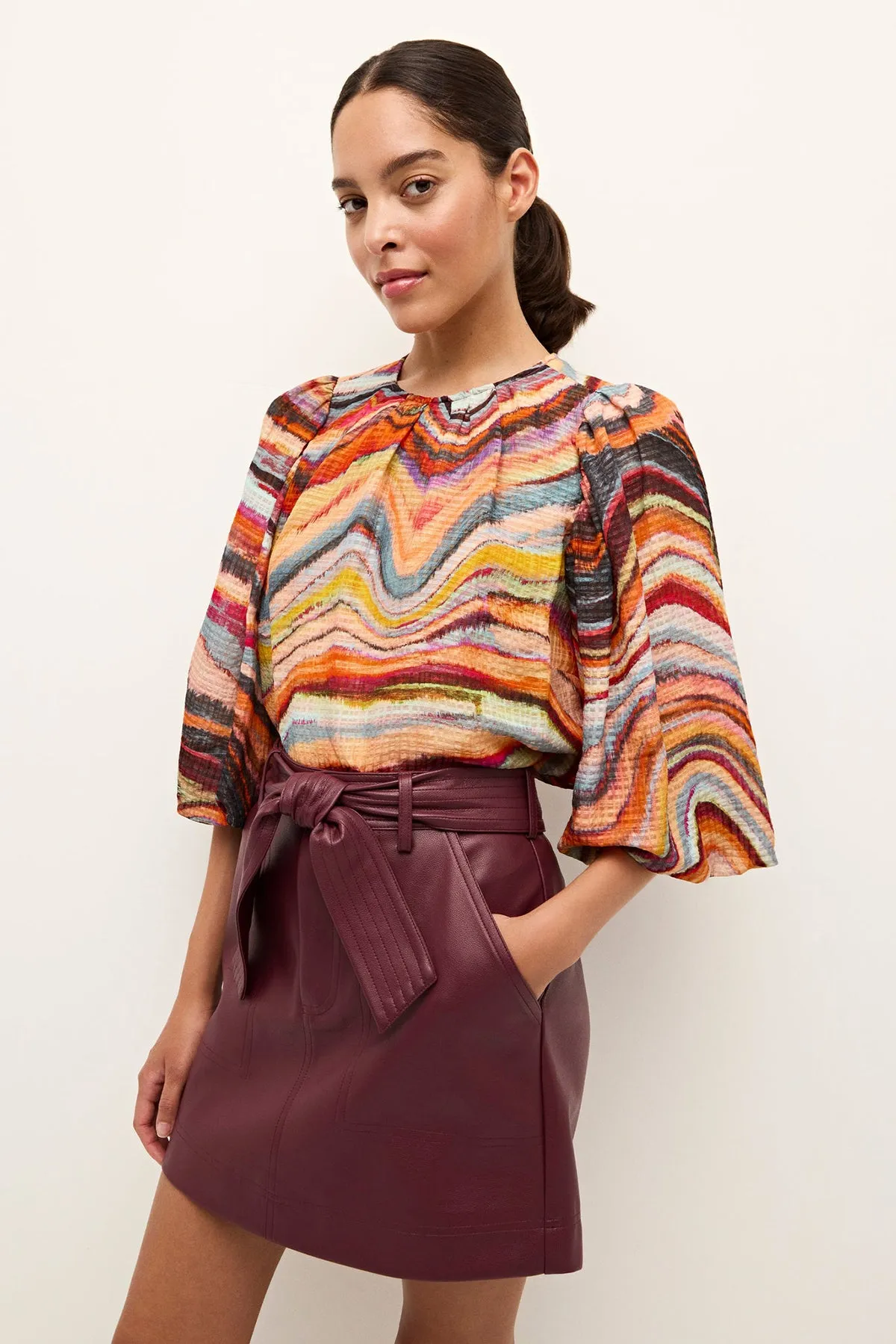 Harly Top sold by French Cuff