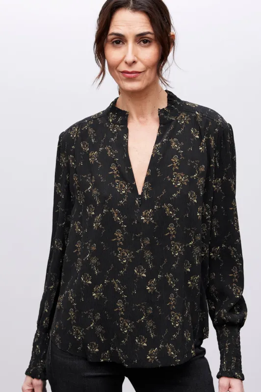 Go Soft Spoken Blouse Print sold by French Cuff