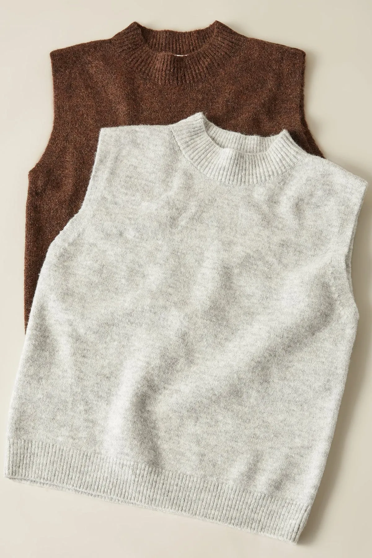 Opie Mock Neck Sweater Vest sold by French Cuff product image thumbnail 4