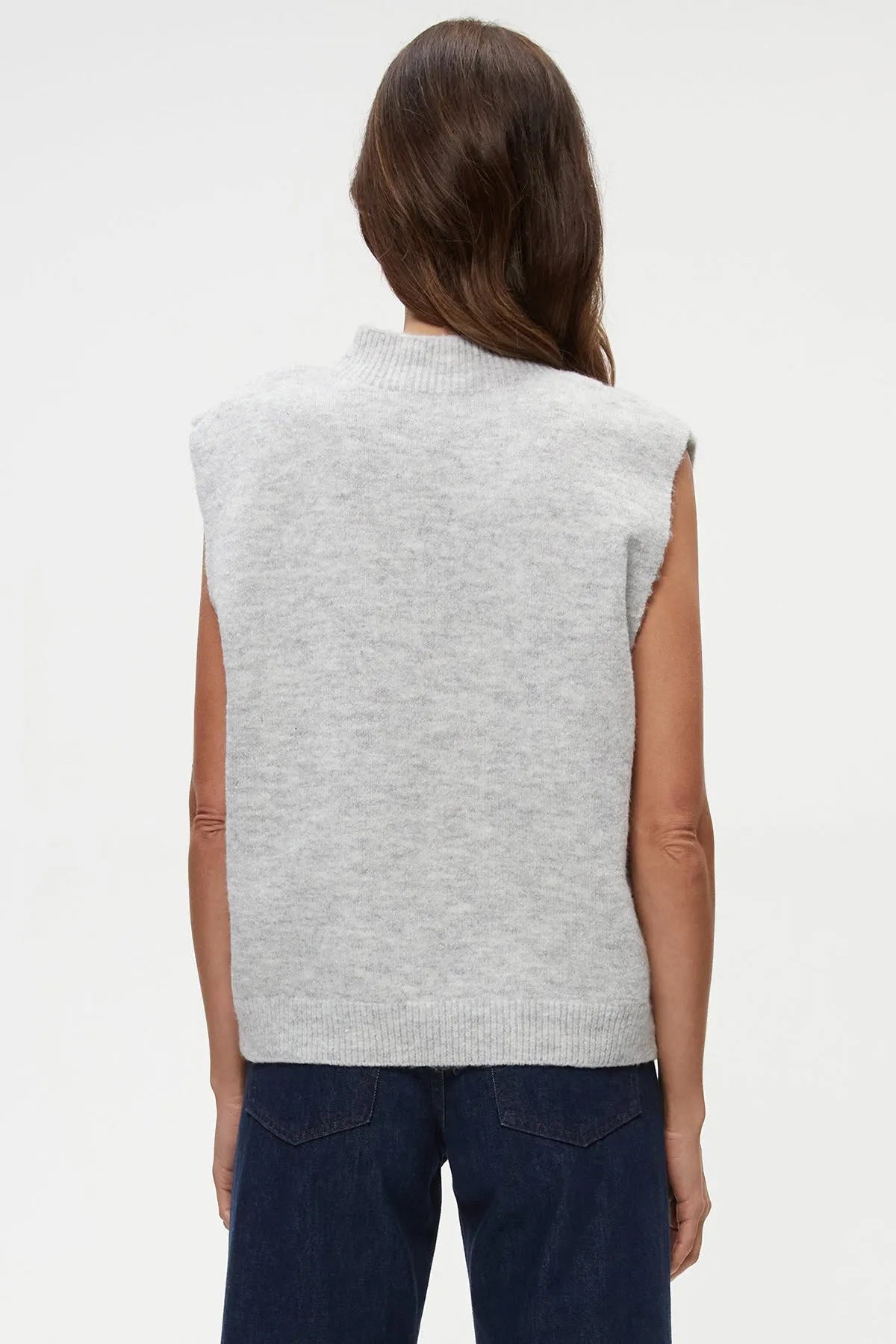 Opie Mock Neck Sweater Vest sold by French Cuff product image thumbnail 3