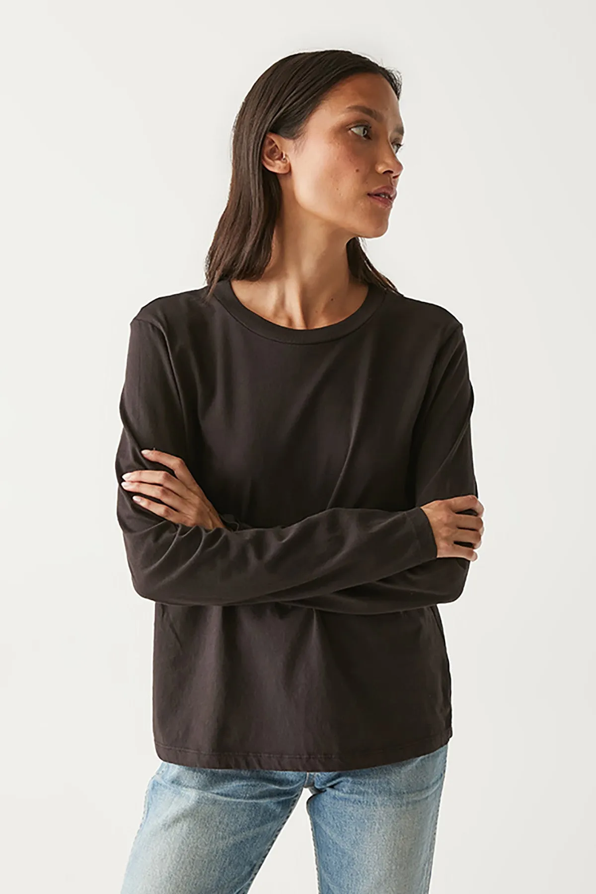 Clarissa Long Sleeve Tee sold by French Cuff product image thumbnail 2