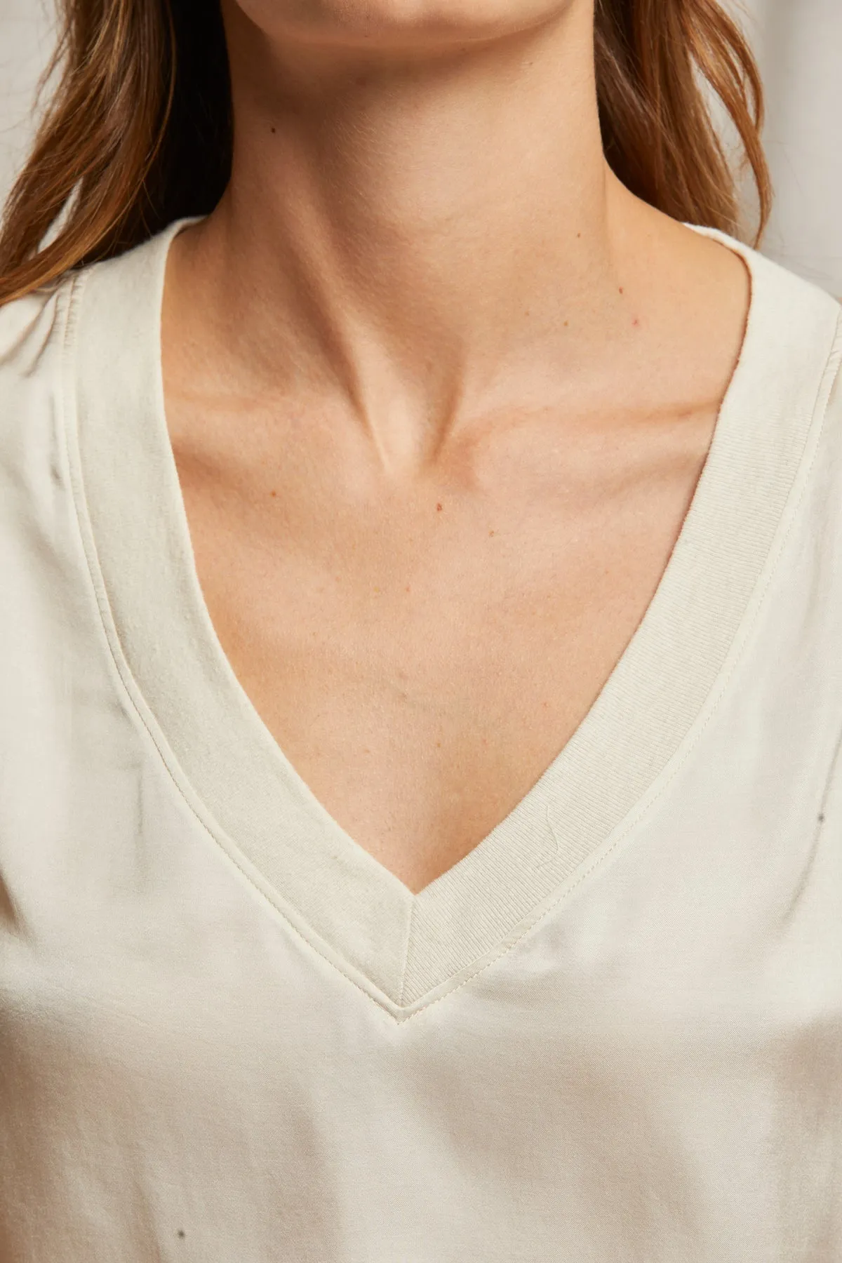 Amelie Satin Tee sold by French Cuff product image thumbnail 2