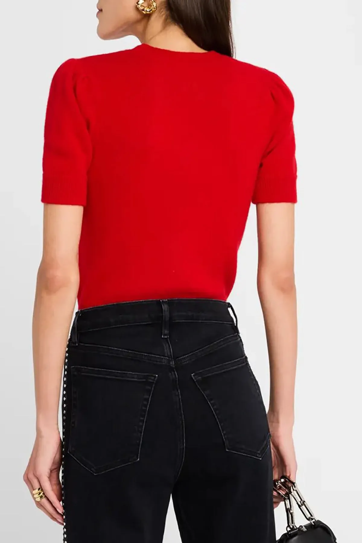 Cashmere Gathered Sweater sold by French Cuff product image thumbnail 3