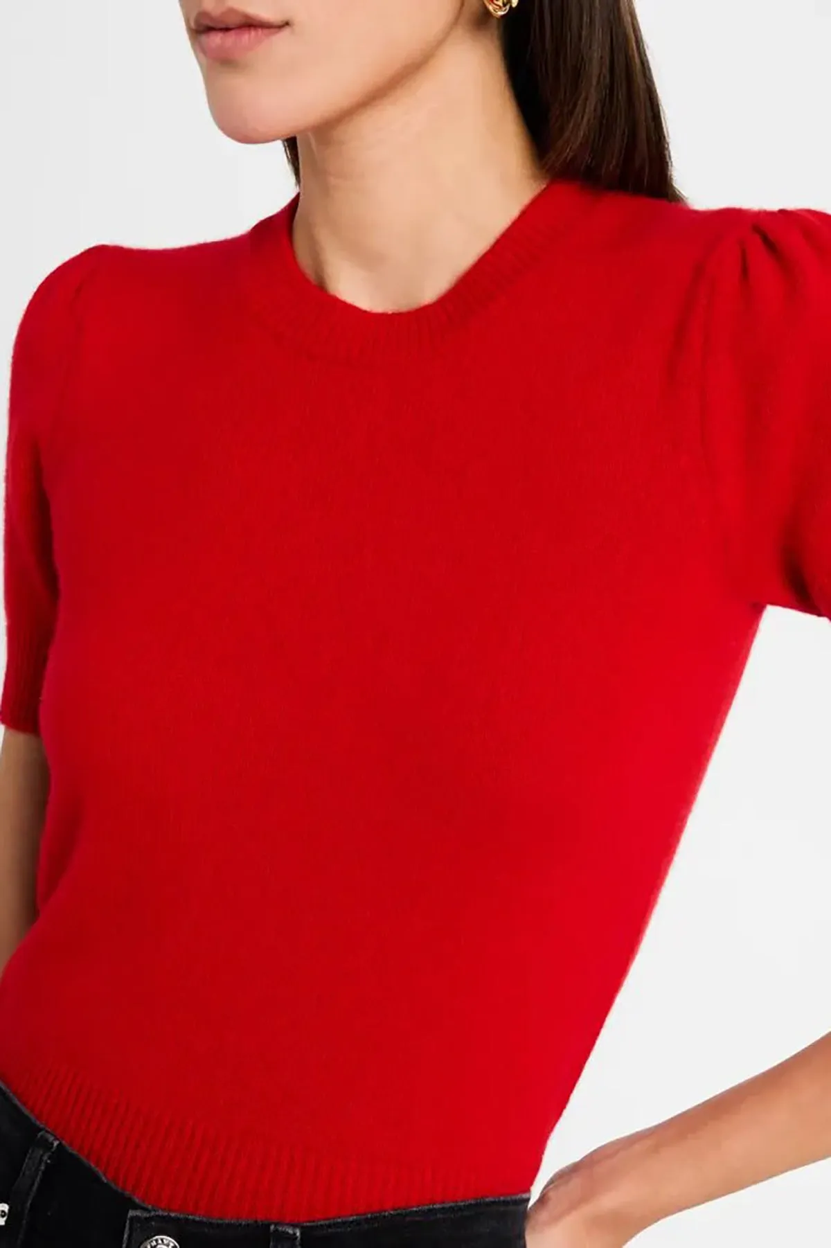 Cashmere Gathered Sweater sold by French Cuff product image thumbnail 2