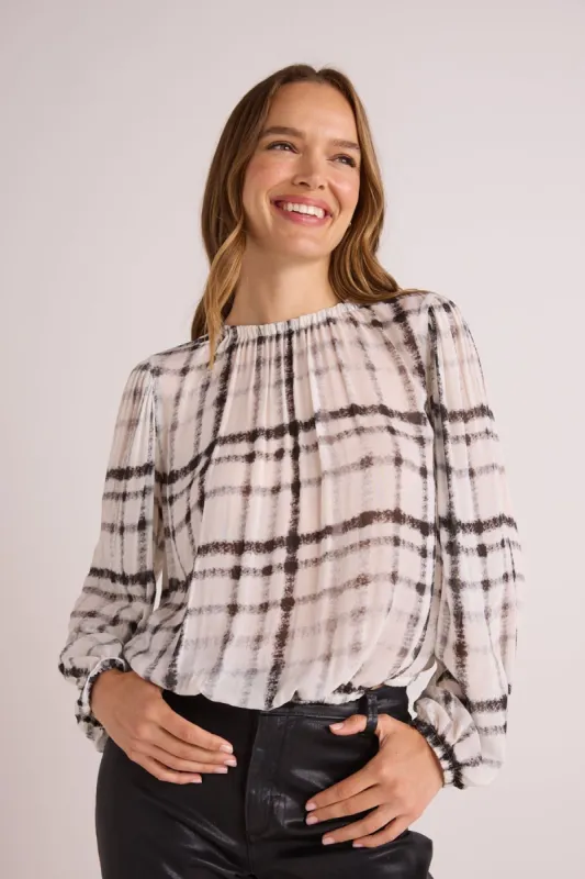 Elastic Shirred Top made by Bella Dahl