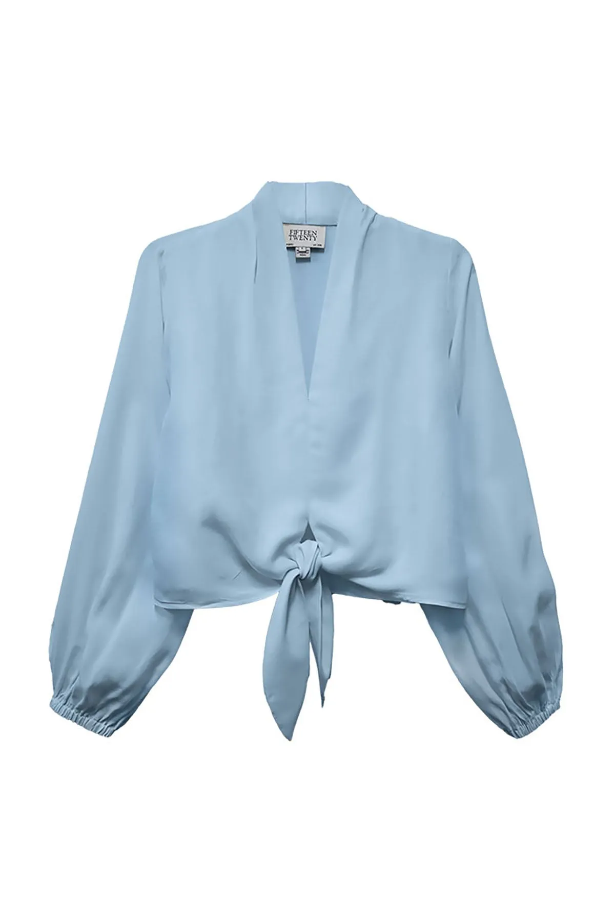 Capri Tie Front Blouse sold by French Cuff