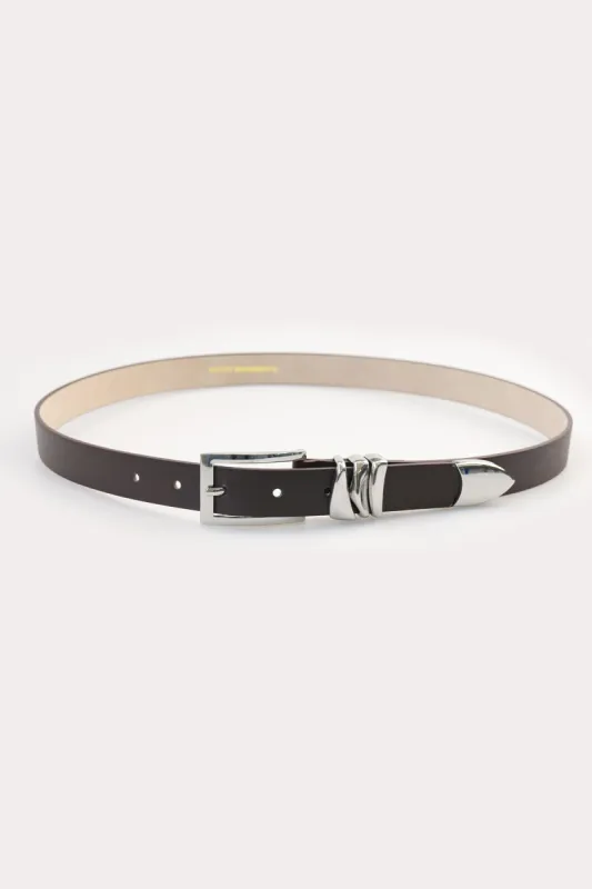 Modern Belt, Chocolate sold by French Cuff