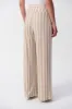 Striped Silky Knit Wide-Leg Pants sold by French Cuff