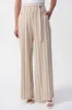 Striped Silky Knit Wide-Leg Pants sold by French Cuff