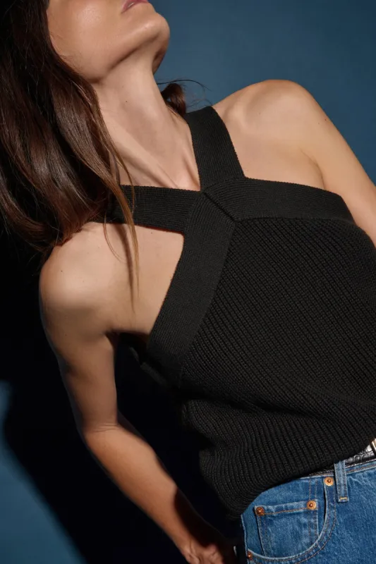 Desi Halter Top sold by French Cuff