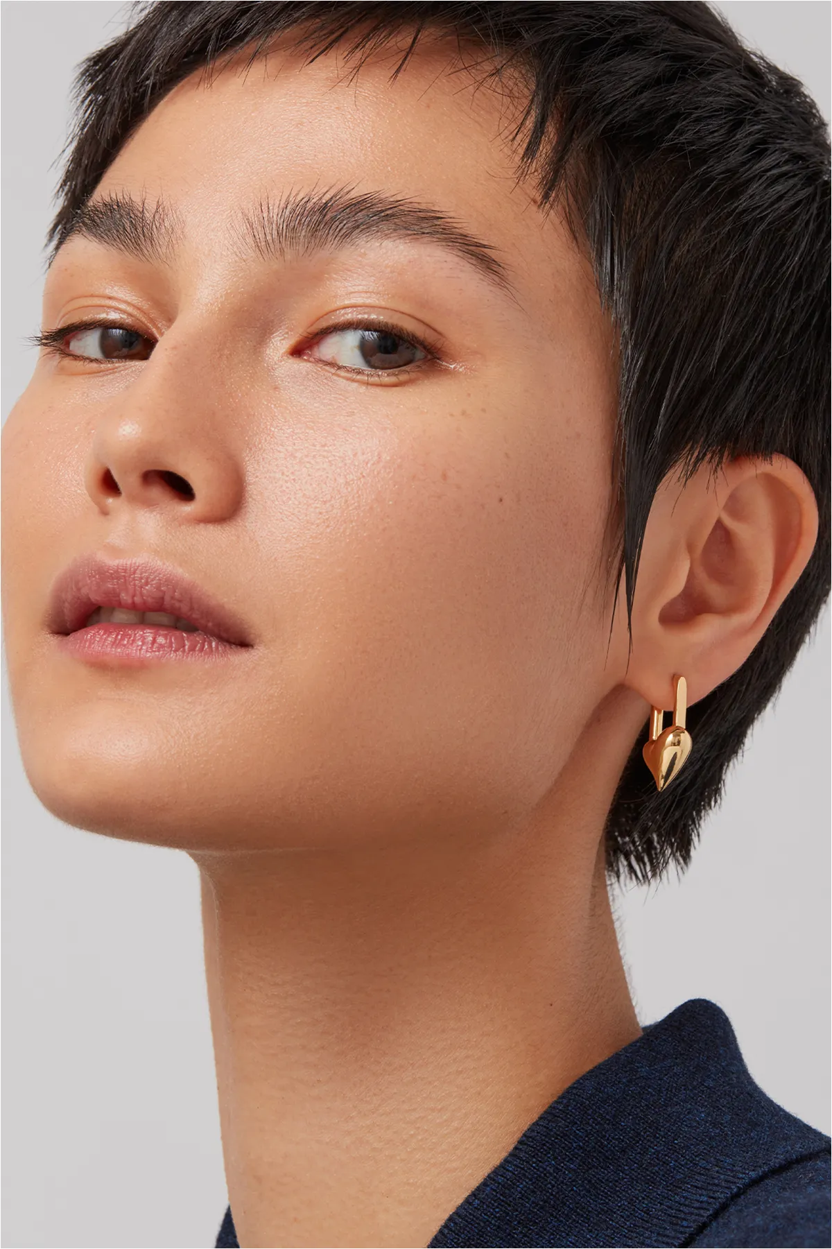 Padlock Heart Huggies sold by French Cuff product image thumbnail 2