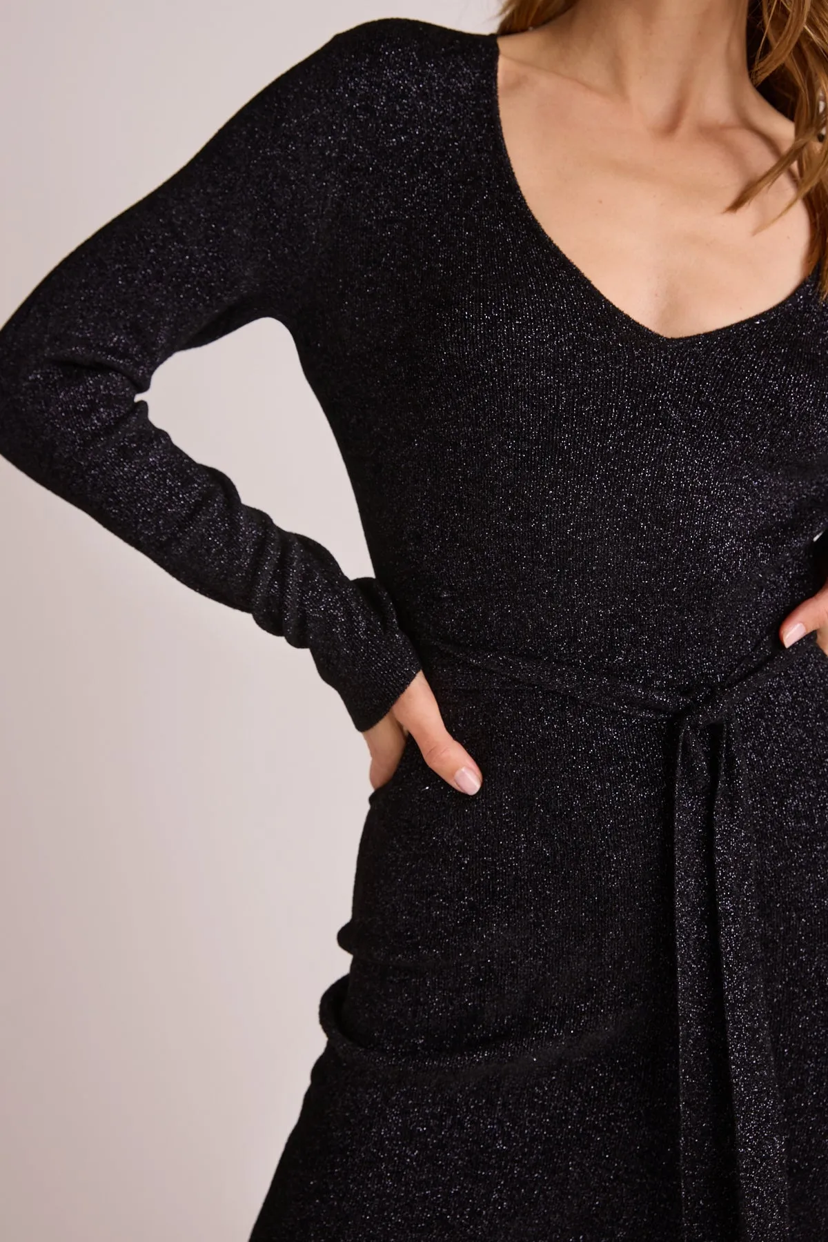 Long Sleeve Maxi Sweater Dress sold by French Cuff product image thumbnail 4