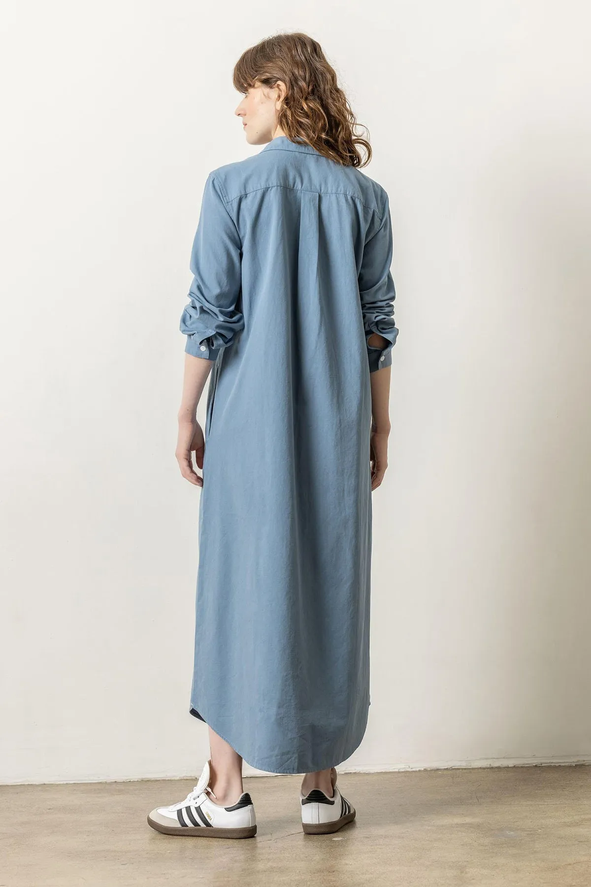 Maxi Shirt Dress sold by French Cuff product image thumbnail 4
