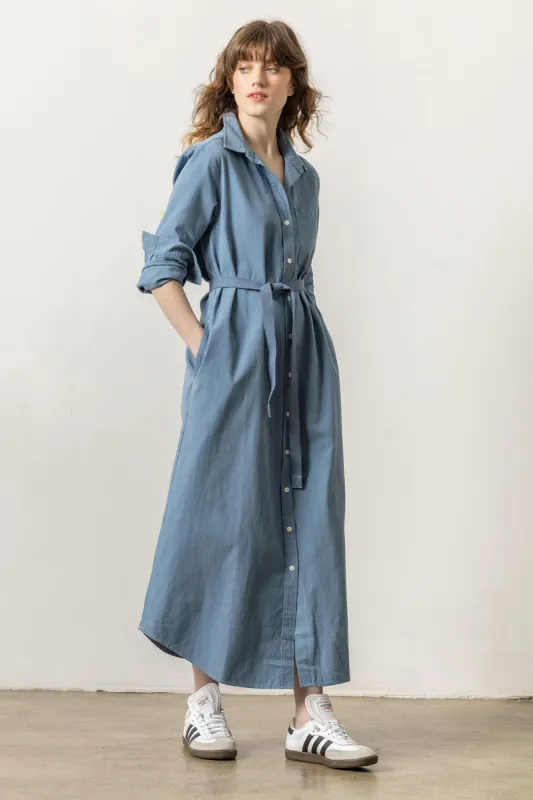 Maxi Shirt Dress sold by French Cuff