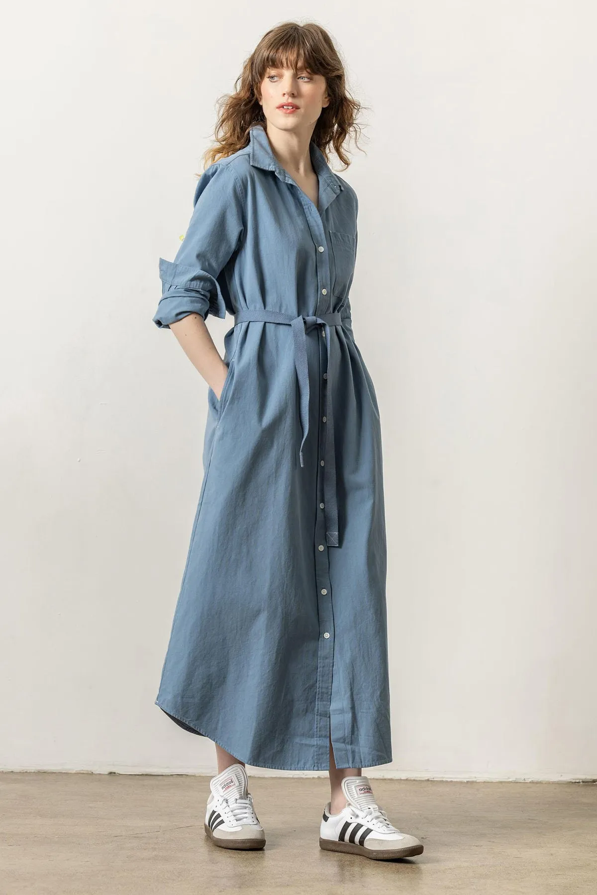 Maxi Shirt Dress sold by French Cuff