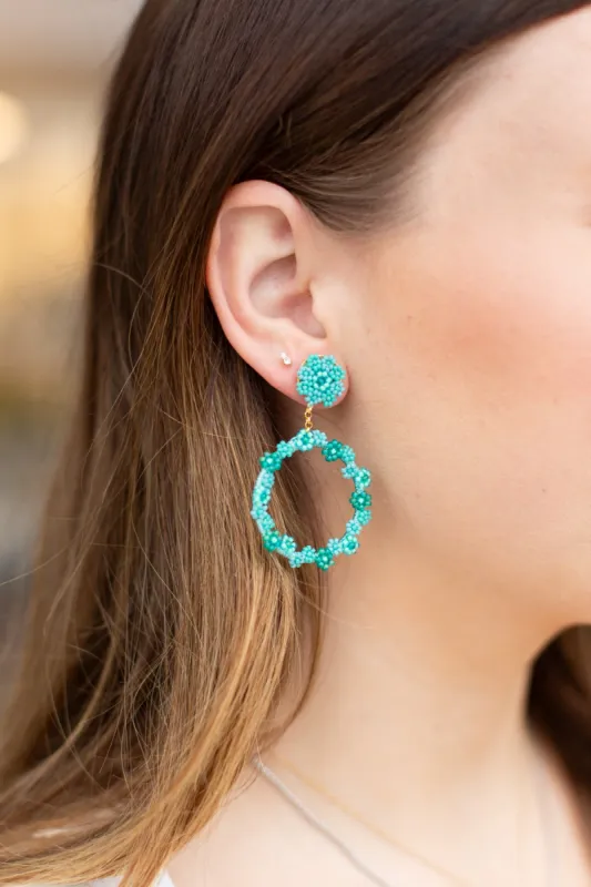 Flower Circle, Blue sold by French Cuff
