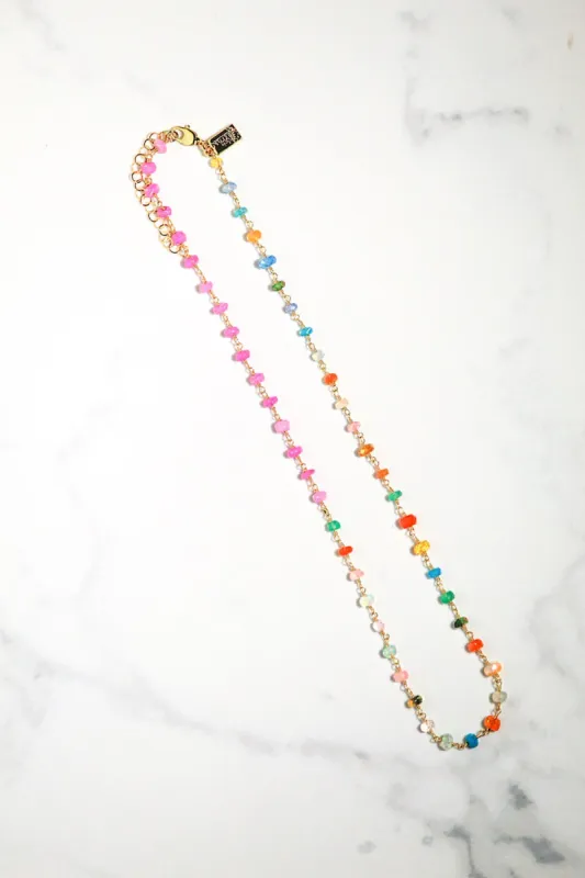 Neon Punch Necklace sold by French Cuff