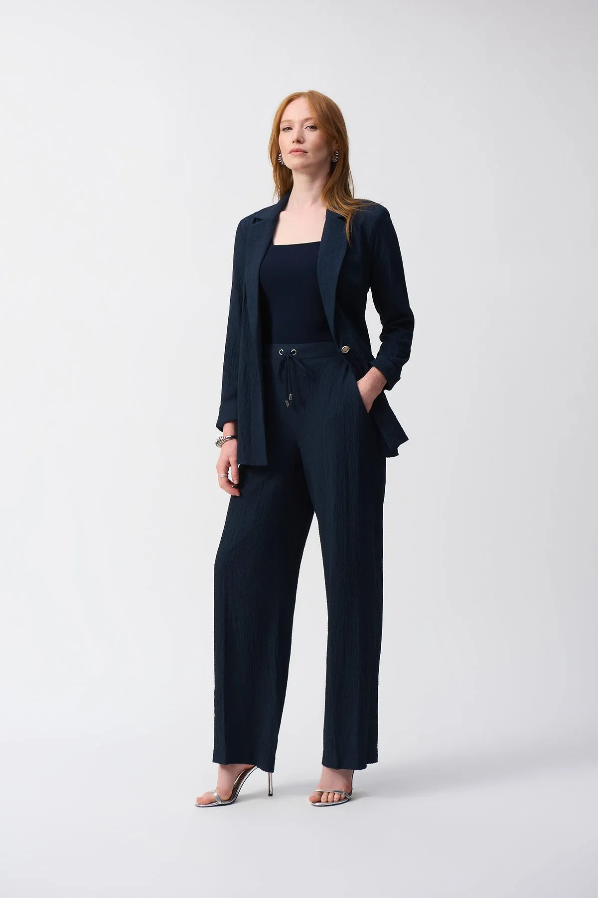 Seersucker Wide Leg Pull-On Pants sold by French Cuff product image thumbnail 5