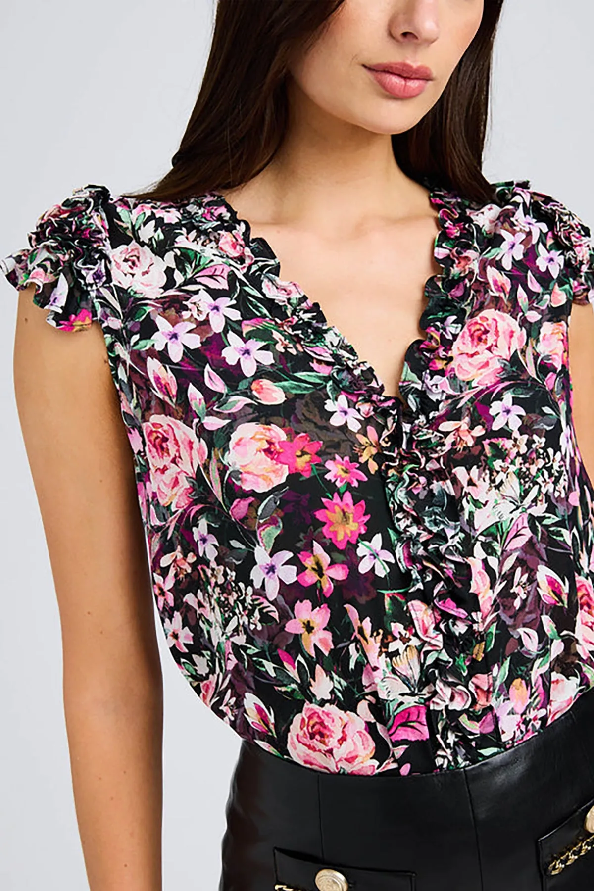 Sia Floral Blouse sold by French Cuff