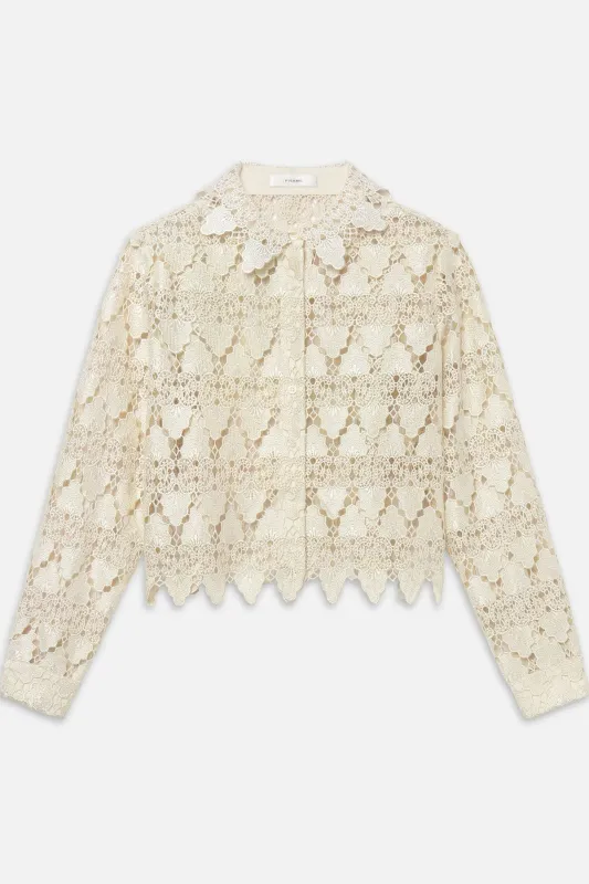 The Lace Button Up Shirt sold by French Cuff