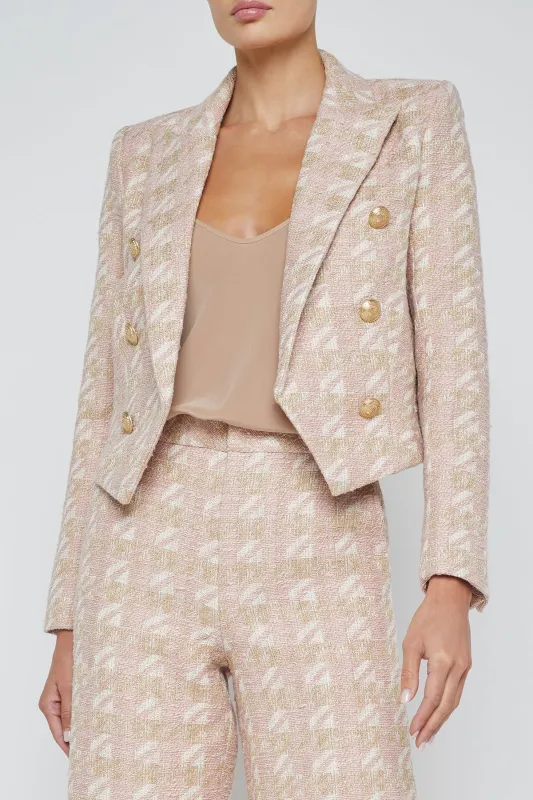 Lila Boxy Blazer made by L'AGENCE